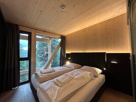 4 habitaciones y ropa de cama 