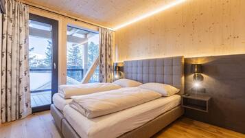 Chalet | 4 dormitorios y ropa de cama