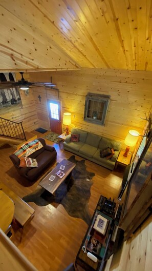 Fireplace - Cozy Ranch Apartment, perfect for hunting season, or a fun weekend getaway. (Winnemucca)