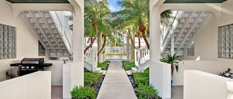 Enceinte de l’hébergement