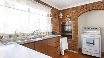 Fridge, oven, toaster