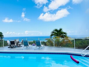 Pool - Caribbean Camelot!  Embrace your royal status as you relax in this castle-like retreat! (Christiansted)