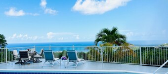 Caribbean Camelot!  Embrace your royal status as you relax in this castle-like retreat!