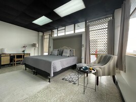 Deluxe Single Room, City View | In-room safe, desk, laptop workspace, blackout drapes