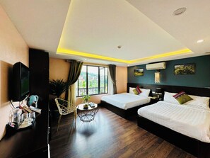 Deluxe Triple Room, City View | Laptop workspace, free WiFi - Hello Sapa Hotel (Sa Pa)