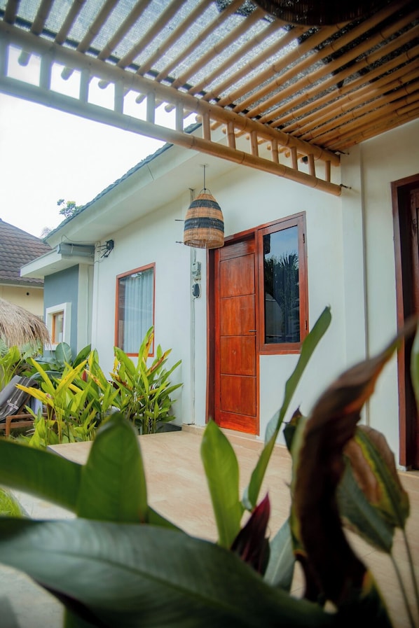 Fassade der Unterkunft