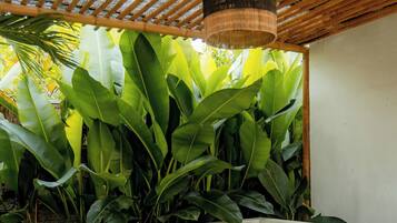 Comfort Double Room, Balcony, Pool View | Terrace/patio