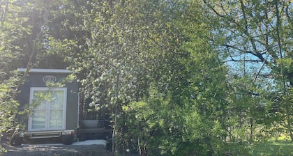 Affordable & cosy alpine cabin - an ideal couples retreat with outdoor bath!