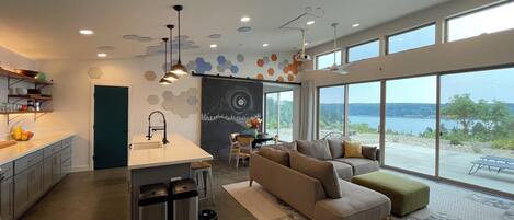 Vista desde la propiedad