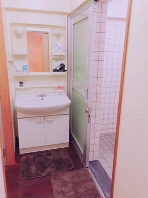 Secador de pelo y toallas