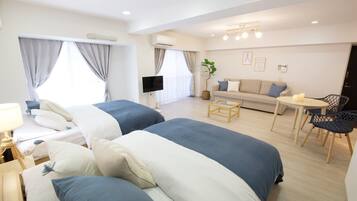 1 間睡房、書桌、熨斗/熨衫板、免費 Wi-Fi