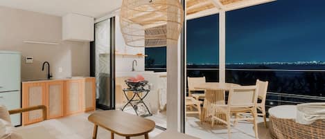 Vue depuis l’hébergement