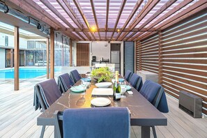 Dining - Fullyprivate villa with 3 bedrooms heated pool  / Choseigun Chiba (Choseigun)