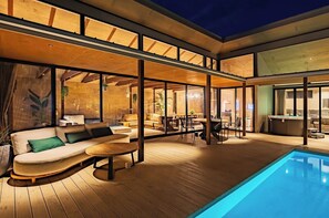 Pool - Fullyprivate villa with 3 bedrooms heated pool  / Choseigun Chiba (Choseigun)