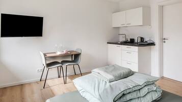 1 Schlafzimmer, kostenloses WLAN, BettwÀsche