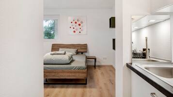 1 Schlafzimmer, kostenloses WLAN, Bettwäsche