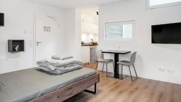 1 Schlafzimmer, kostenloses WLAN, Bettwäsche