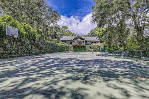 Steps to the Beach • Palmetto Dunes 4‑Bedroom Retreat for Families & Golf Groups