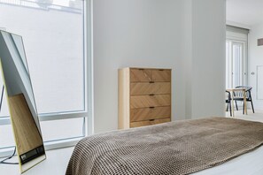1 chambre, fer et planche Ă repasser, Wi-Fi, draps fournis