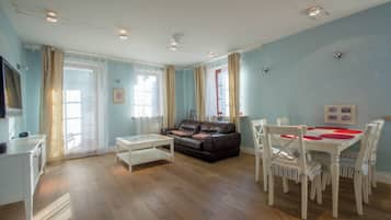 Comfort-Apartment | 2 Schlafzimmer, Bügeleisen/Bügelbrett, kostenloses WLAN