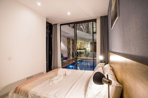 In-room safe, iron/ironing board, free WiFi - Berawa Bali Beach Villa (Canggu)