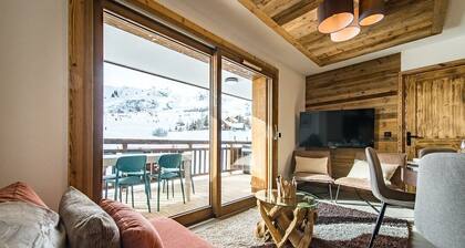 8-person flat with jacuzzi on the slopes