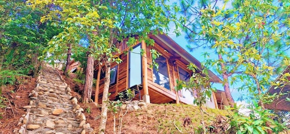 1 bedroom, soundproofing, free WiFi, bed sheets - Lam Ecolodge Mu Cang Chai (Mu Cang Chai)