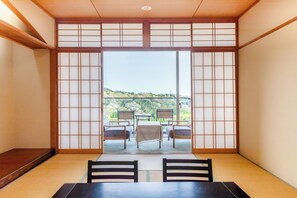 Comfort Room, Multiple Beds, Terrace, Mountain View | In-room safe, individually decorated, individually furnished