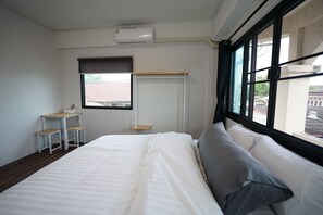 Habitación individual básica, vista a la ciudad | Insonorización y wifi gratis 