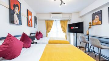 Design Apartment, Non Smoking (201) | 1 bedroom, iron/ironing board, free WiFi