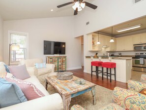 Televisie en een kantoor