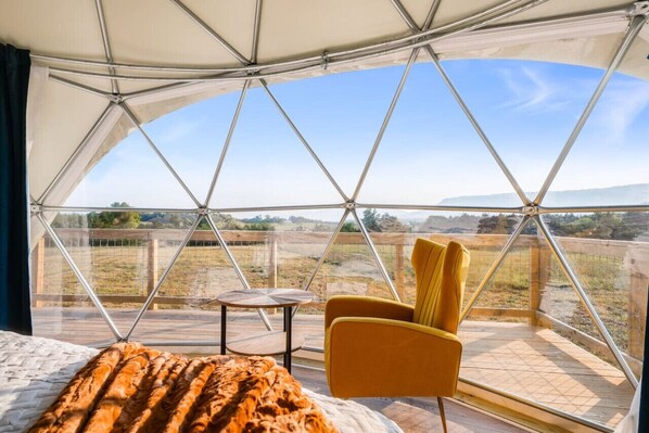 1 غرفة نوم وواي فاي وملاءات أسرّة