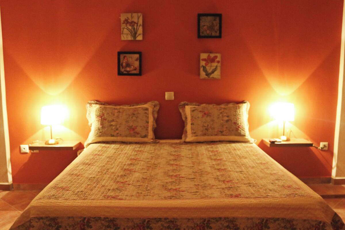 Family Studio, Garden View | 1 bilik tidur, seterika/papan seterika, Wi-fi percuma