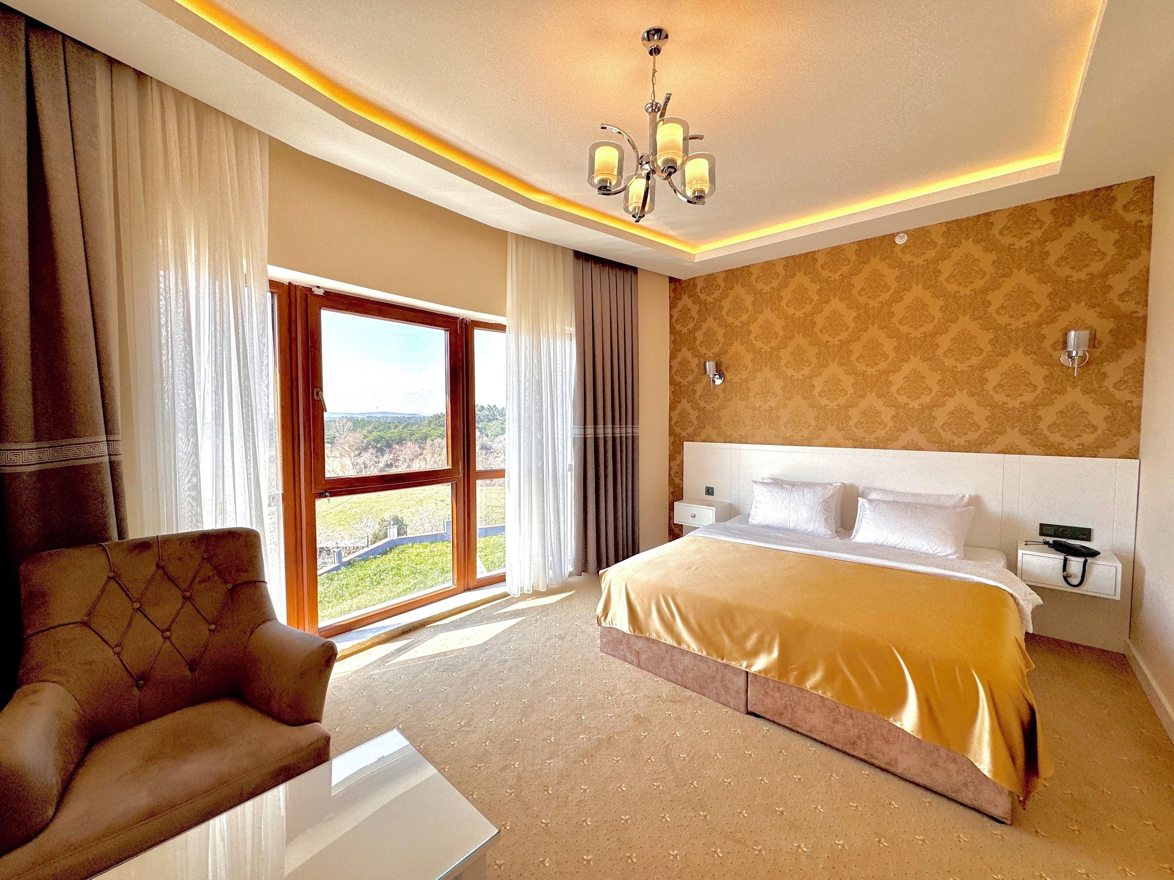 Minibar, in-room safe, desk, laptop workspace