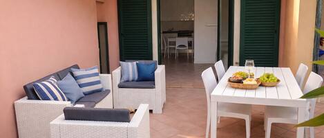 Restauration en plein air