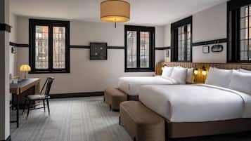 Ropa de cama de alta calidad, minibar, caja fuerte y wifi gratis