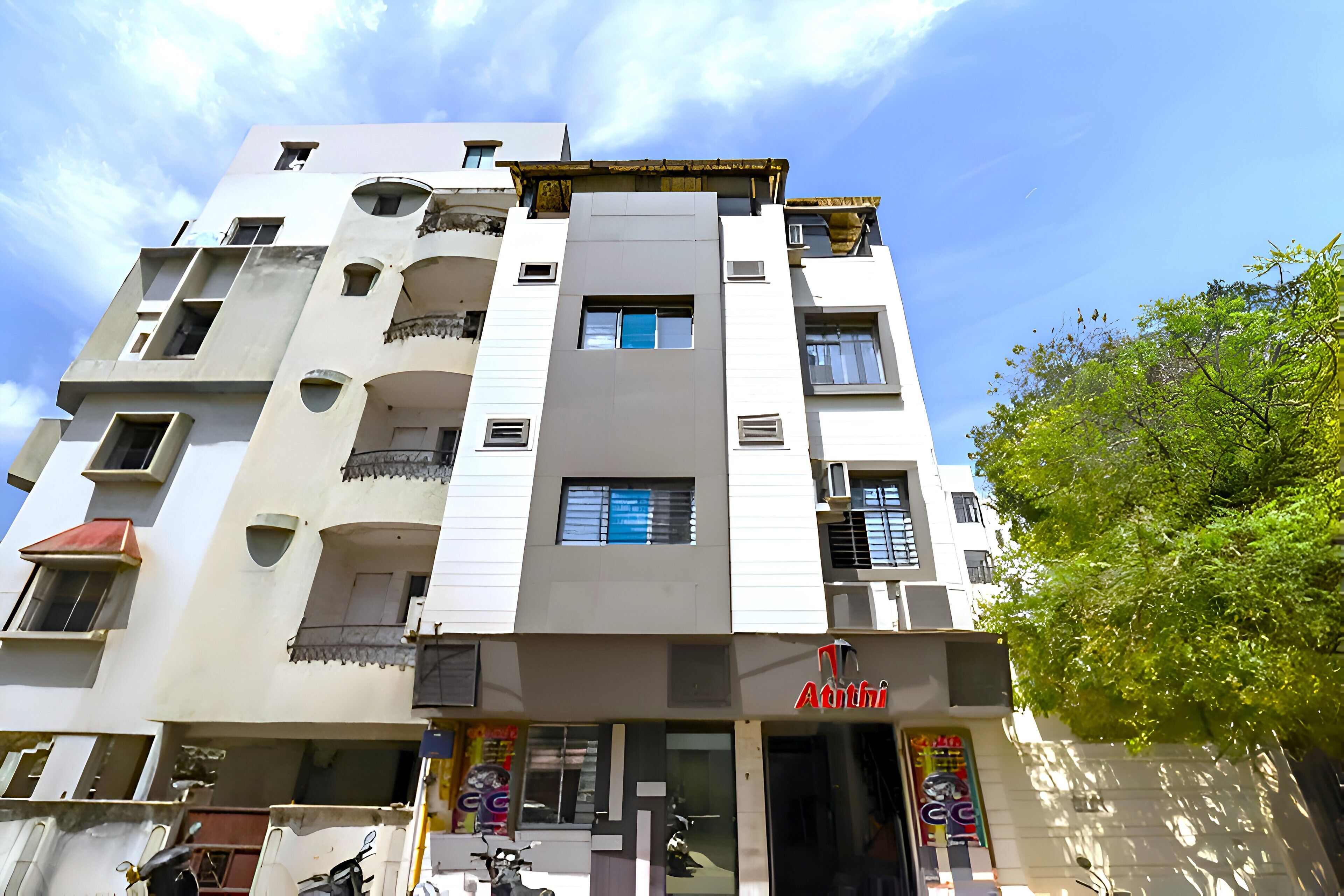 Fassade der Unterkunft