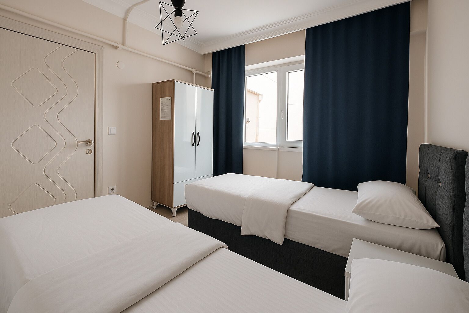 Family Apartment, Balcony, City View | Desk, iron/ironing board, free WiFi