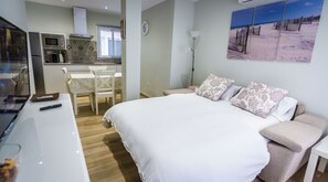 1 soveværelse, strygejern/strygebræt, gratis Wi-Fi, sengetøj