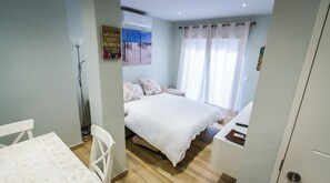 1 bedroom, iron/ironing board, free WiFi, bed sheets