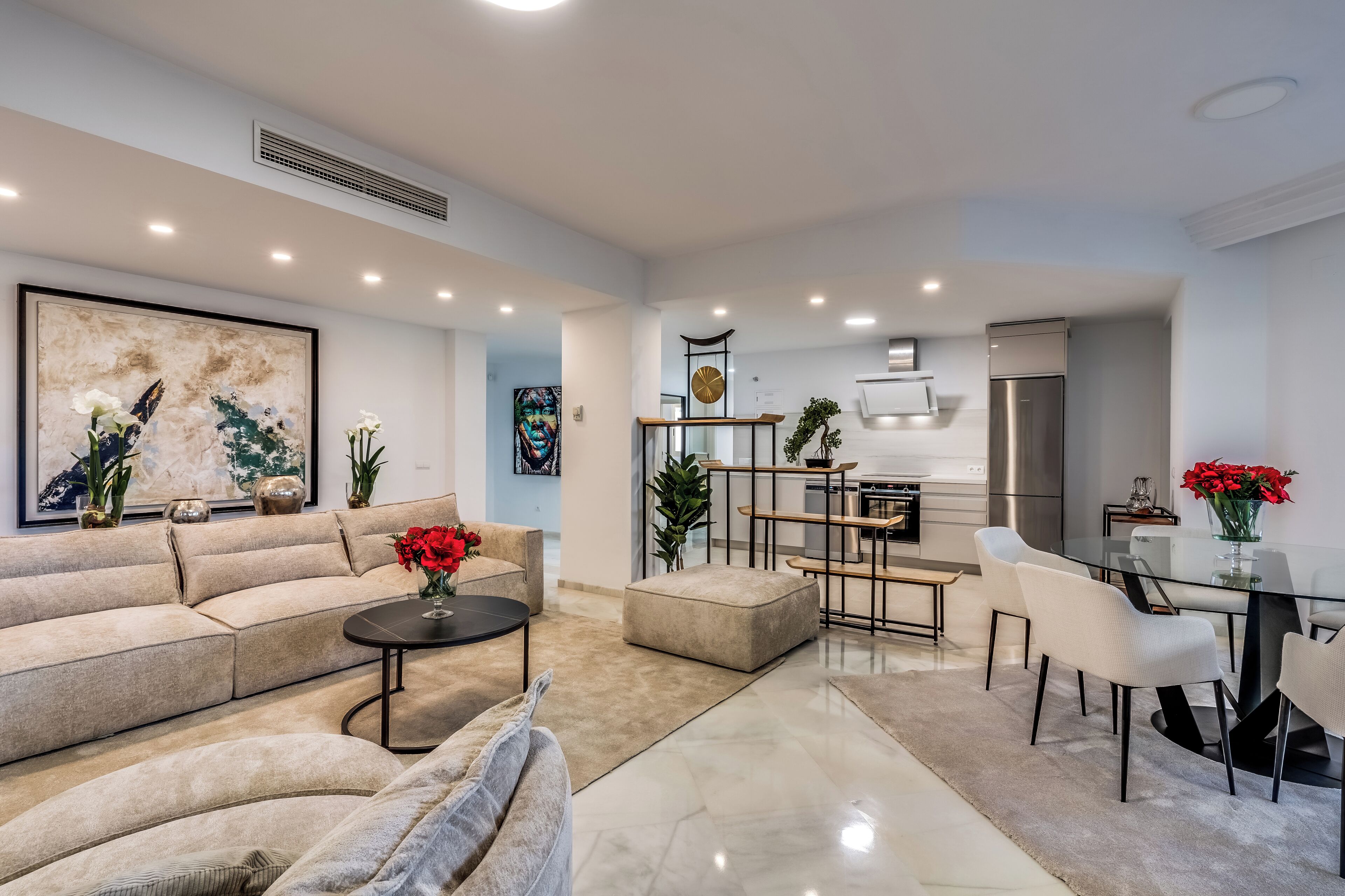 Grand appartement | Woonruimte | Televisie