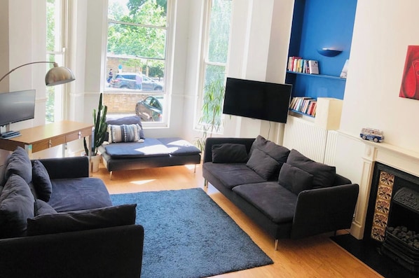 Living area - Luxury, Spacious London Apartment on Mattock Lane (London)