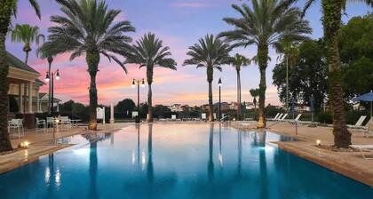 Bright home near Disney w/ themed rooms & pool