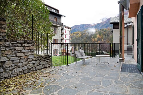 Ferienwohnung 'La Casetta Chiesa Valmalenco' mit Bergblick, privater Terrasse und Wi-Fi