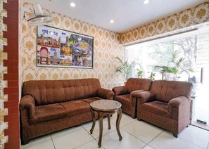 Sala de estar en el lobby