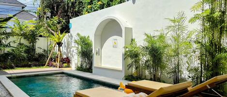 Façade de l’hébergement