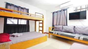 Family Room, Beach View | Desk, iron/ironing board (on request), free WiFi, bed sheets
