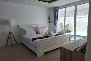 Biệt thự (Deva Casa by the Pool) | 1 phòng ngủ, bàn, truy cập Internet kh�ông dây miễn phí, bộ trải giường 