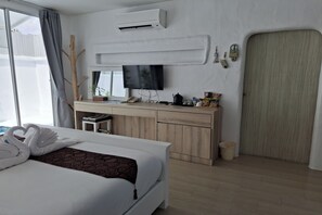 Villa (Deva Casa by the Pool) | 1 habitación, escritorio, wifi gratis y ropa de cama