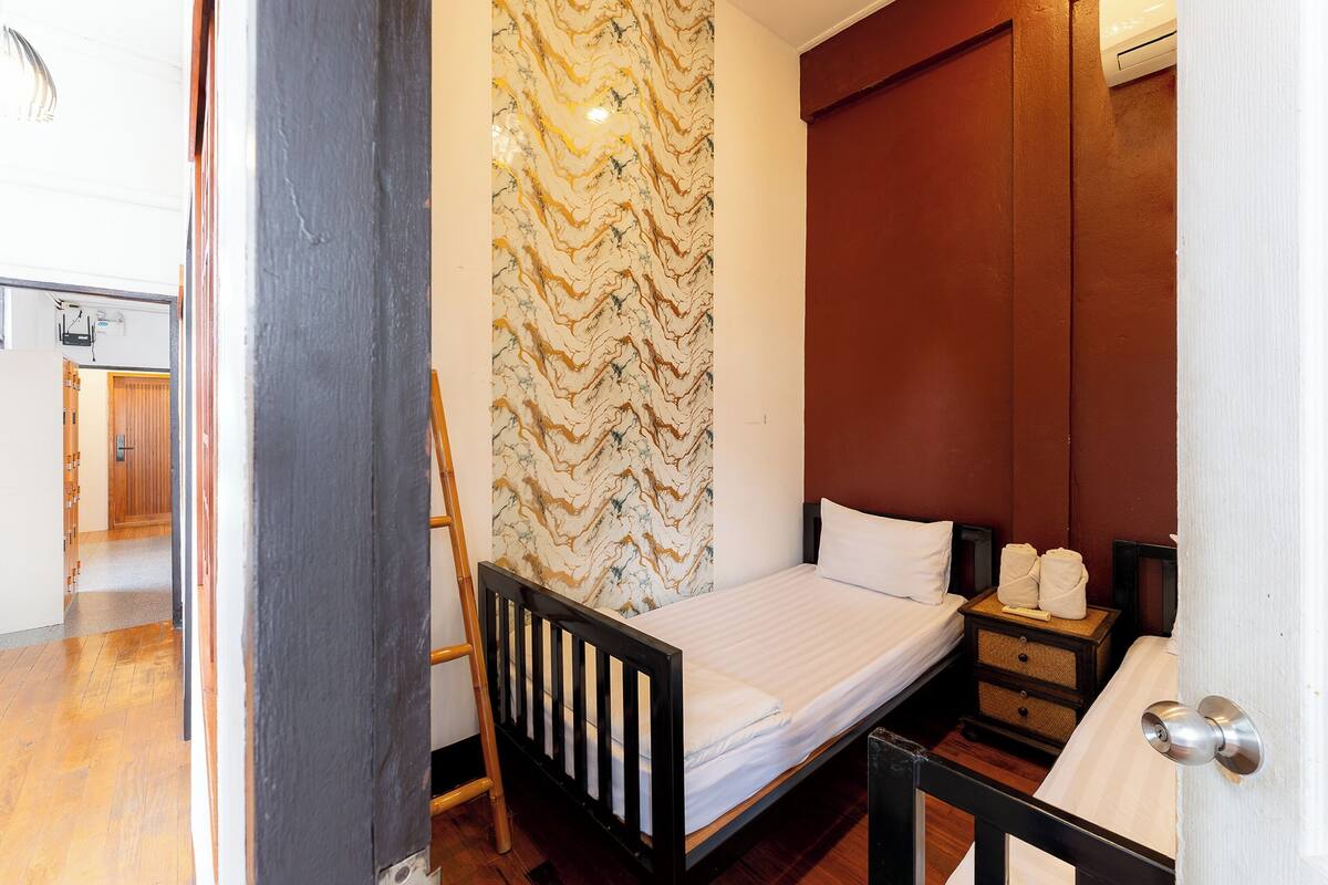 Standard Twin with Shared Bathroom